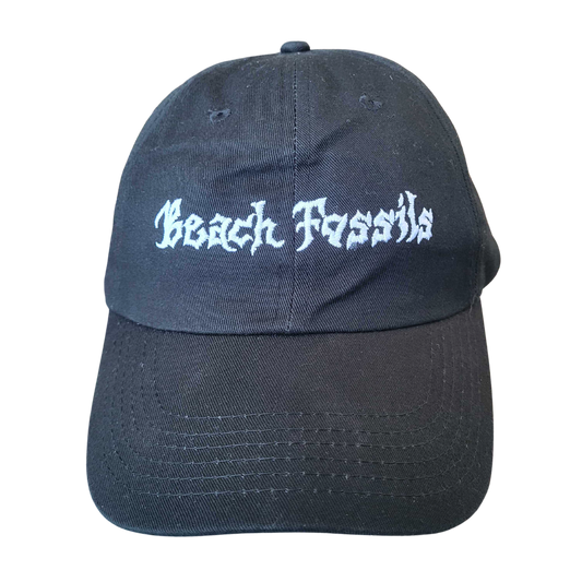 Beach Fossils Goth Logo Hat