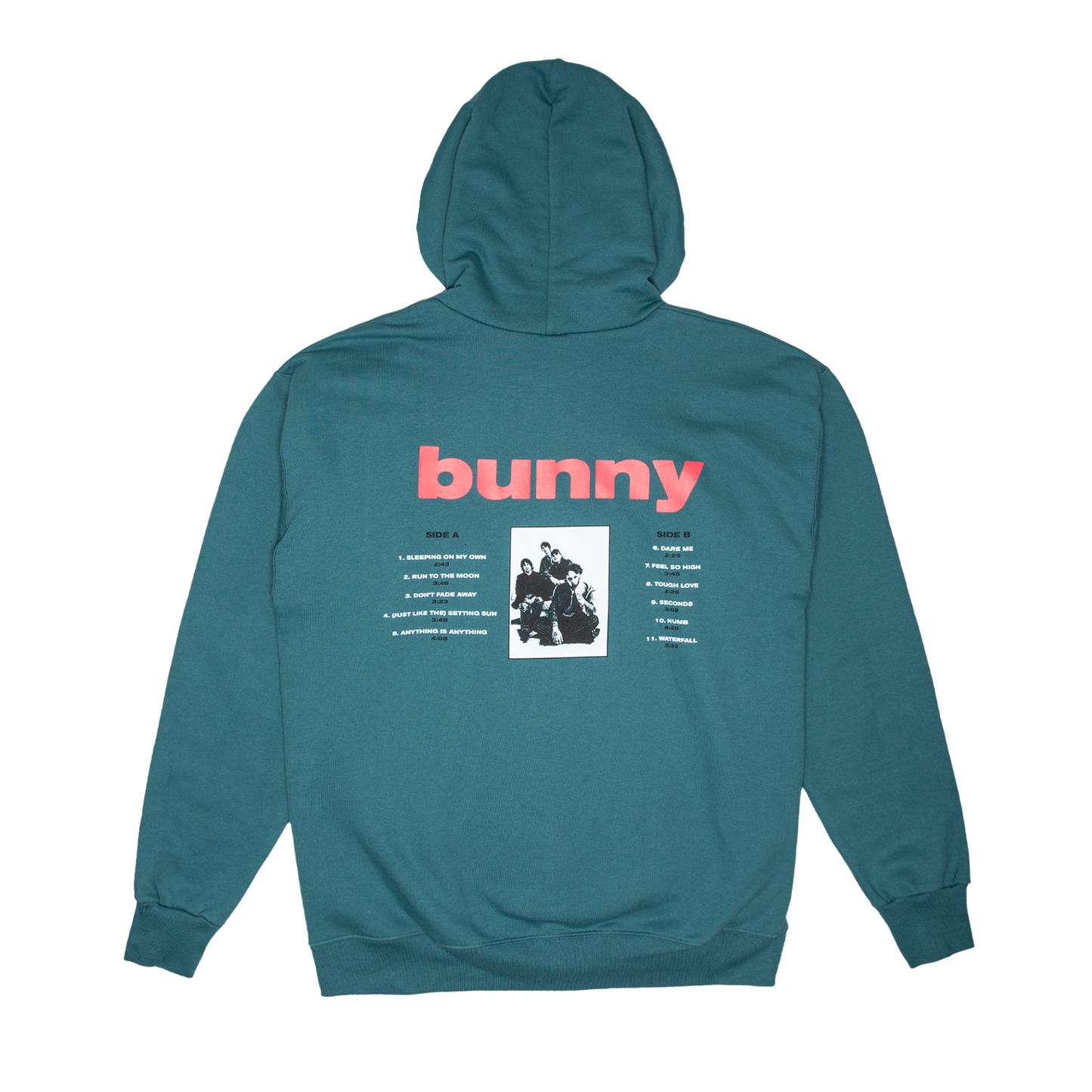 Beach Fossils Cactus Green Bunny Hoodie
