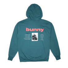 Load image into Gallery viewer, Beach Fossils Cactus Green Bunny Hoodie
