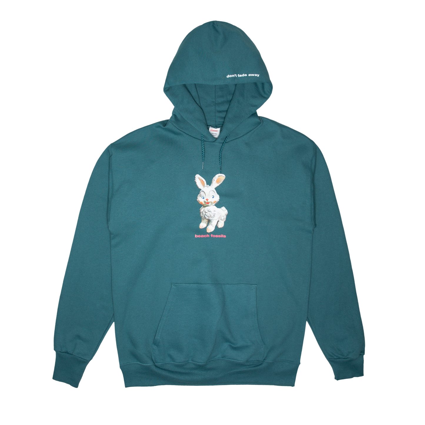 Beach Fossils Cactus Green Bunny Hoodie
