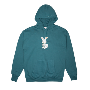 Beach Fossils Cactus Green Bunny Hoodie