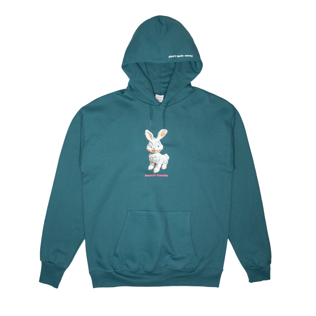 Beach Fossils Cactus Green Bunny Hoodie