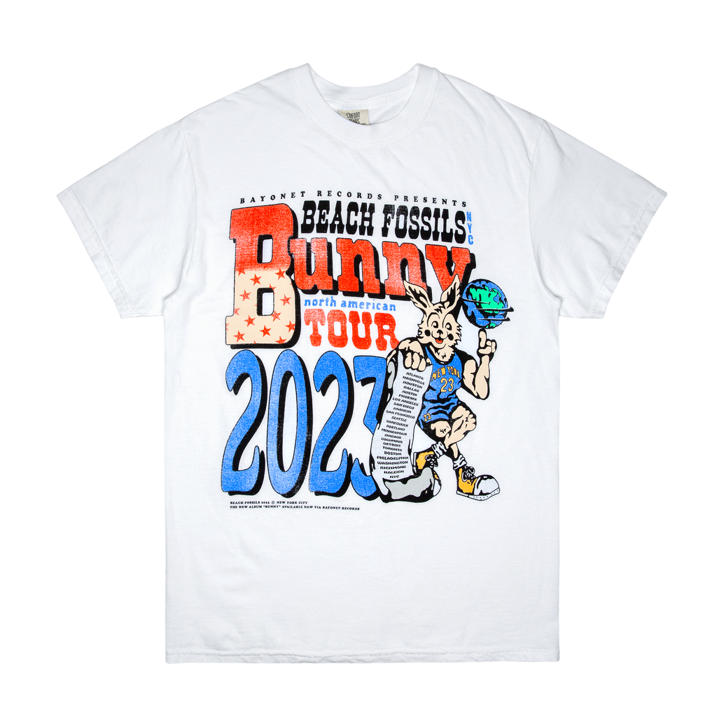 Beach Fossils VIP Tour Tee