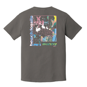 Beach Fossils Grey Bunny T-Shirt