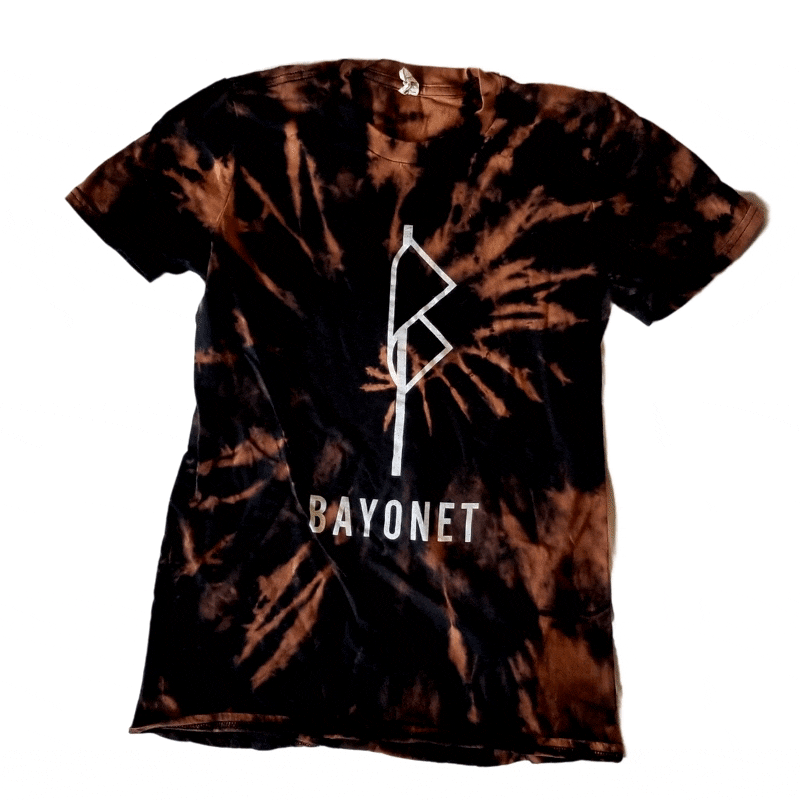 Hand-dyed Bayonet Logo Shirts